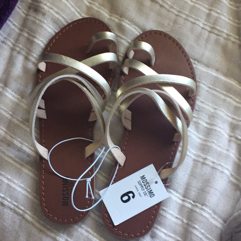 Gold Sandals